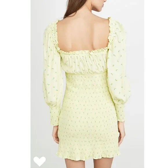 NWT Faithful The Brand Gombardy Mini Dress in Bisset Floral - Picture 3 of 16